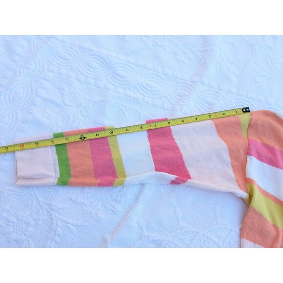 WISPR Brodie Sweater Sunset Victory Crew Neck Silk Blend Small READ Swift Lover - Picture 16 of 16